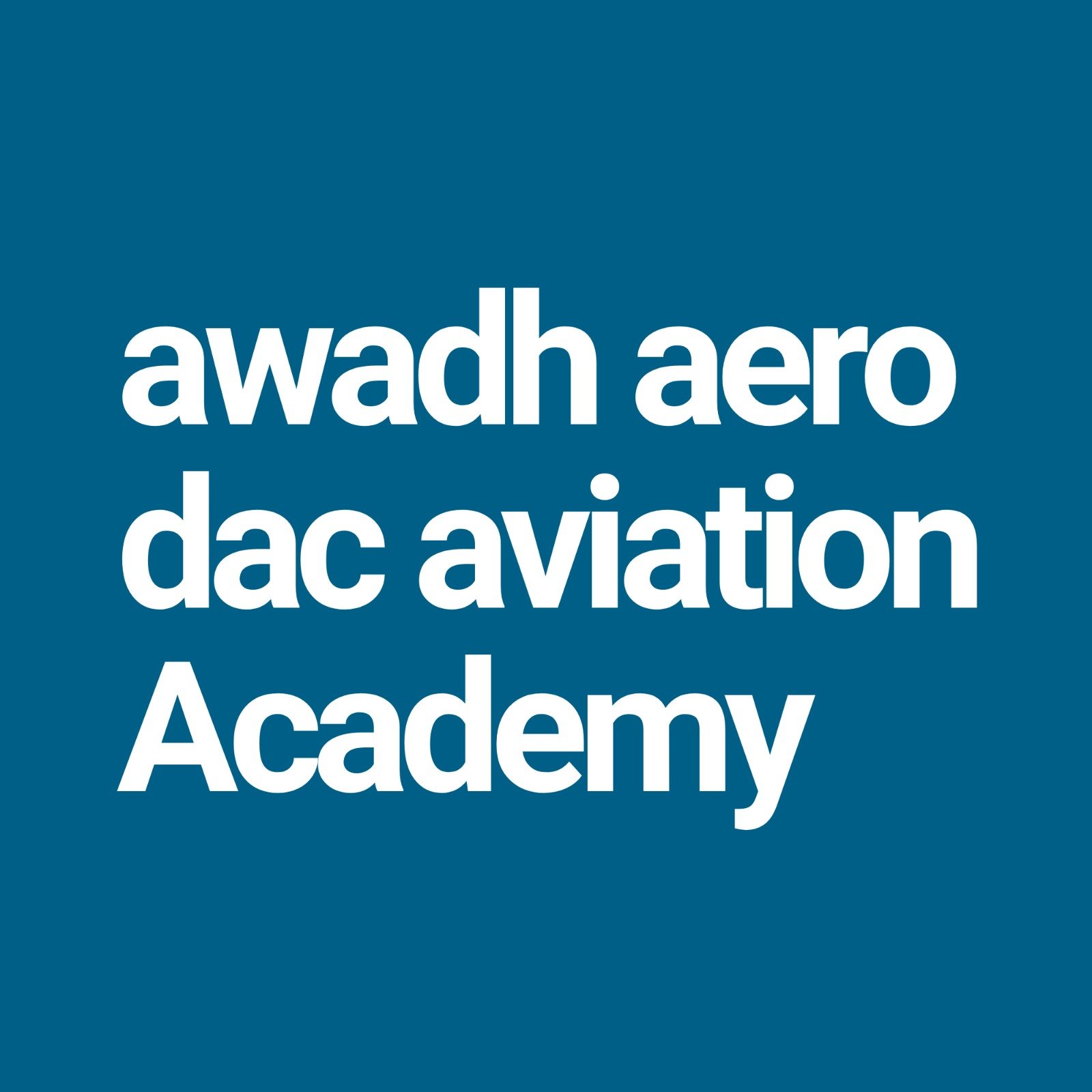 Awadh Aero DAC Aviation Academy Logo